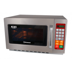 Professional Microwave Oven – 1400 W Stainless Steel (34 L Capacity)