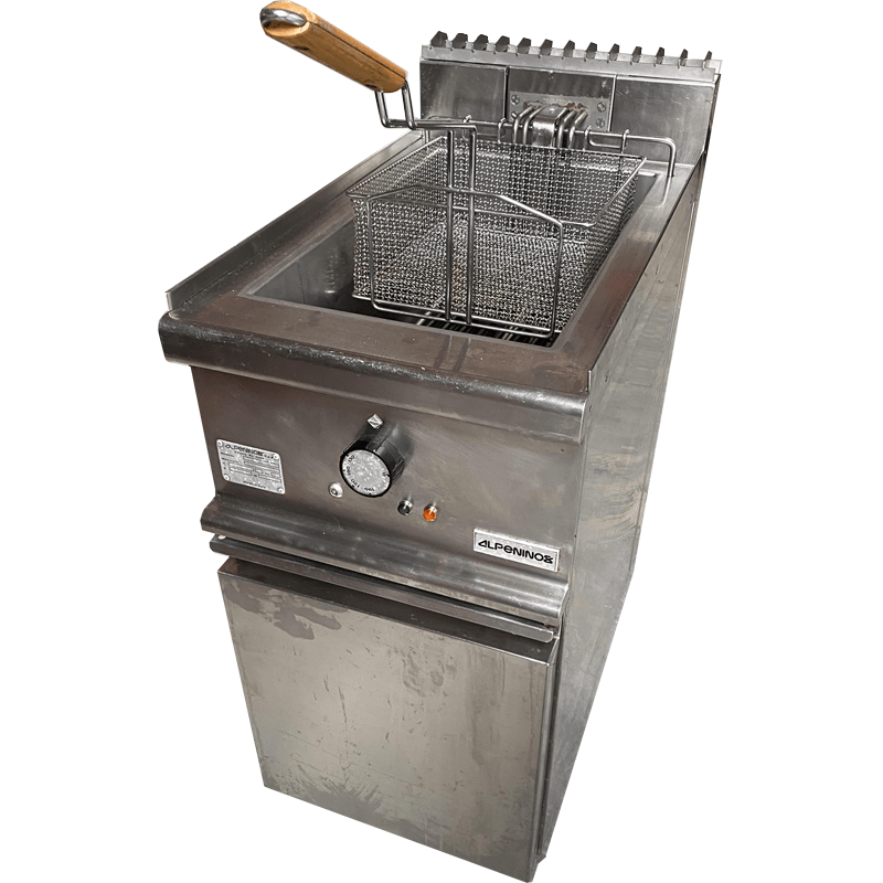 Electric Deep Fryer – 18 L Stainless Steel (380 V, 13.5 kW)