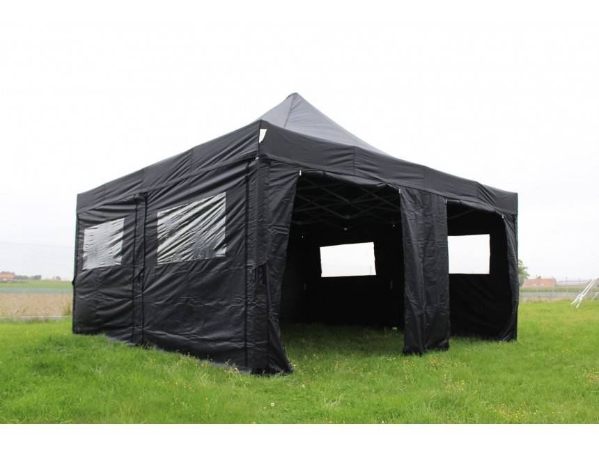 Canopy Tent – 5×5 m Black Pop-Up Tent (Heavy-Duty Outdoor Shelter)